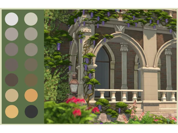 Maxis Match Arch ed Way A Get Famous recolor - The Sims 4 Custom Content