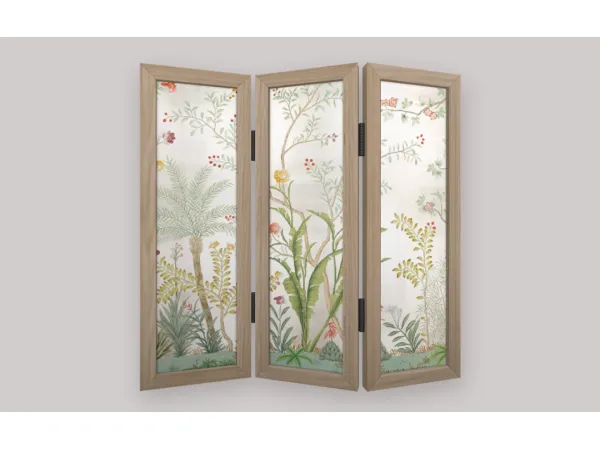 Maxis Match Painted Silk Divider by simsfinds - The Sims 4 Custom Content