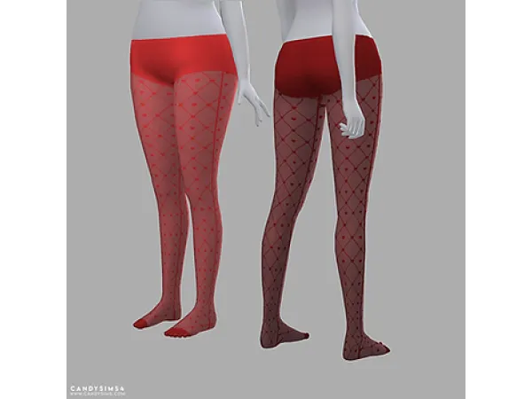 Maxis Match te adoro tights - The Sims 4 Custom Content
