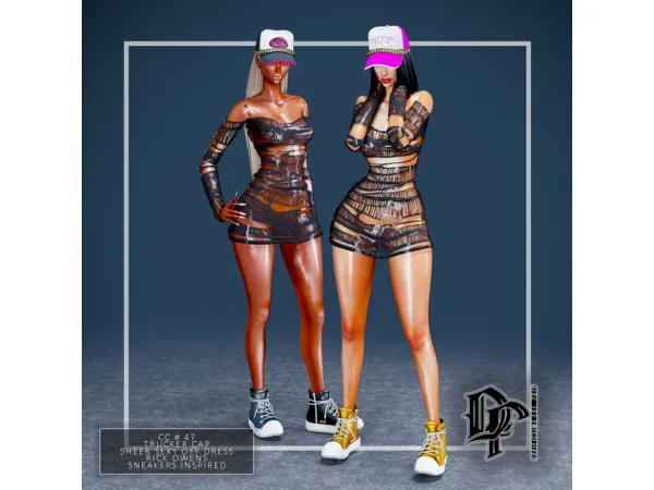 Alpha 47 by dorific - The Sims 4 Custom Content