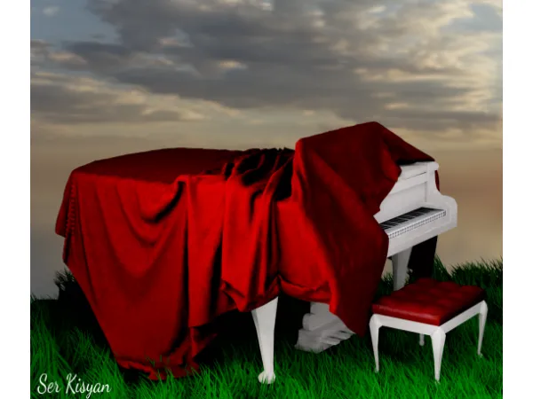 Alpha Furniture Under the sheet - The Sims 4 Custom Content