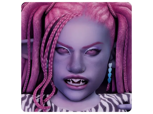 Mix Baby Monster Mini Teeth Set - The Sims 4 Custom Content