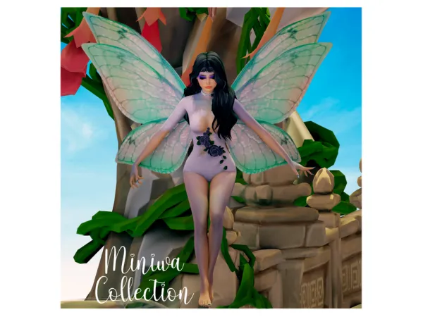 Mix FAIRY COLLECTION by miniwa - The Sims 4 Custom Content