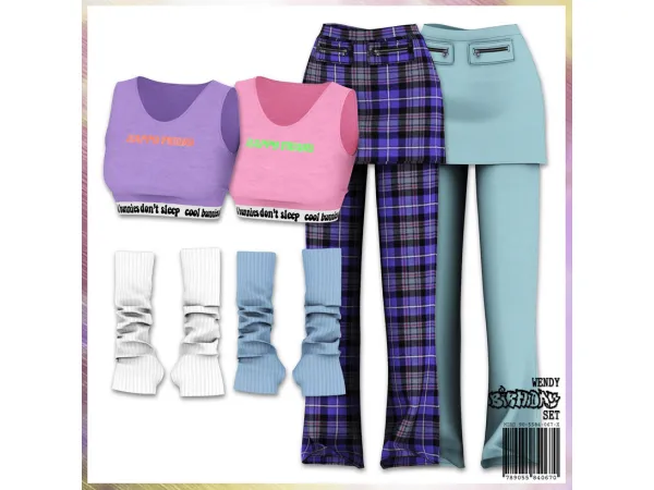 Alpha WENDY BIRTHDAY Set - The Sims 4 Custom Content