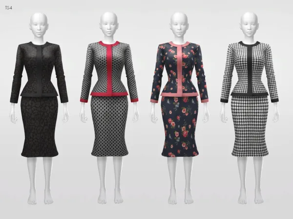 Maxis Match February Set Suit 1 - The Sims 4 Custom Content
