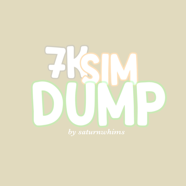 Mix 7k Sim Dump Special by simsfinds - The Sims 4 Custom Content
