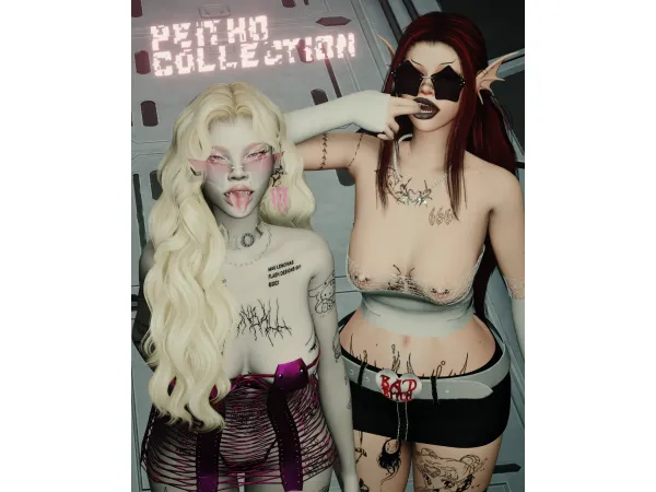 Alpha PEITHO COLLECTION by PYX - The Sims 4 Custom Content