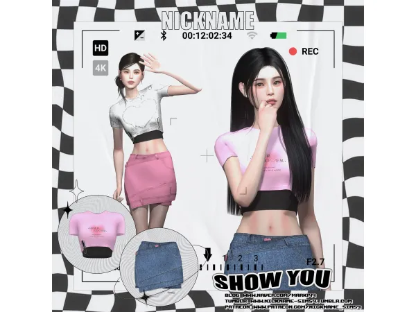 Alpha Show you set by nickname_sims4 - The Sims 4 Custom Content
