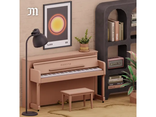 Maxis Match Simmify Music Nook Part 2 by myshunosun - The Sims 4 Custom Content
