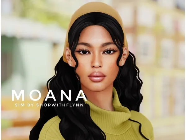 Maxis Match Moana ( Teen Sim) - The Sims 4 Custom Content