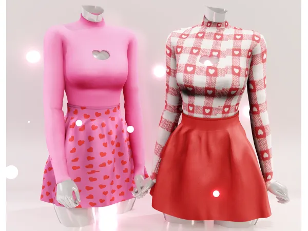 Alpha ﾟCANDY BABY DRESSﾟ by Unknown66irl - The Sims 4 Custom Content