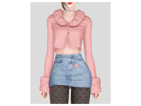 Alpha Feeling Cute Mini Set by backtrackcc - The Sims 4 Custom Content