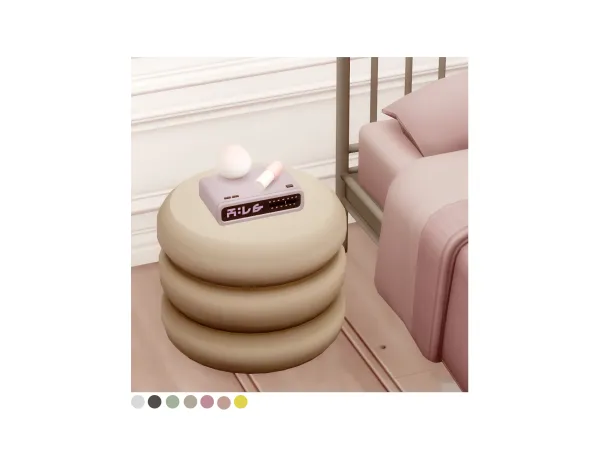 Maxis Match sunrise alarm clock recolors by blarffy - The Sims 4 Custom Content