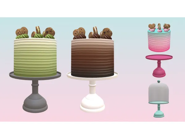 Mix Deco Cake [DOWNLOAD] by CMDesigns - The Sims 4 Custom Content