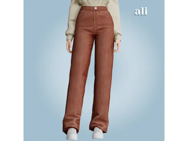 Alpha Ali pants by amelylina - The Sims 4 Custom Content