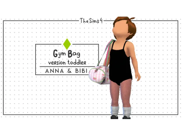 Gym Bag | Version Toddler [Anna&Bibi]