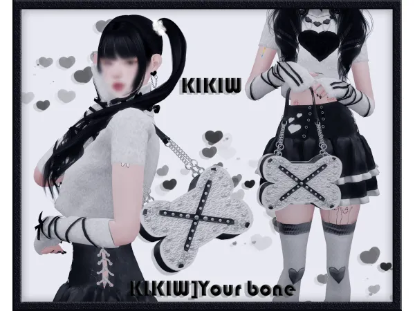Alpha [KIKIW]Your bone pack by KIKIW - The Sims 4 Custom Content