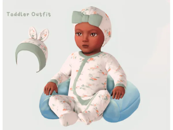 Maxis Match Infant outfit set by littletodds - The Sims 4 Custom Content
