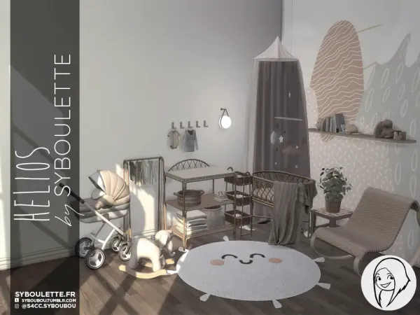 Alpha HELIOS NURSERY - The Sims 4 Custom Content