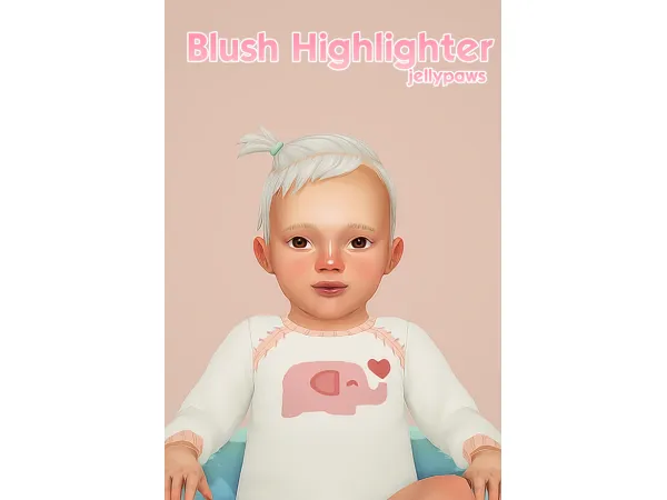 Mix Blush Highlighter by melunn - The Sims 4 Custom Content