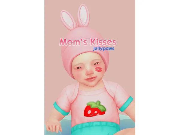 Maxis Match Moms Kisses by JellyPaws - The Sims 4 Custom Content