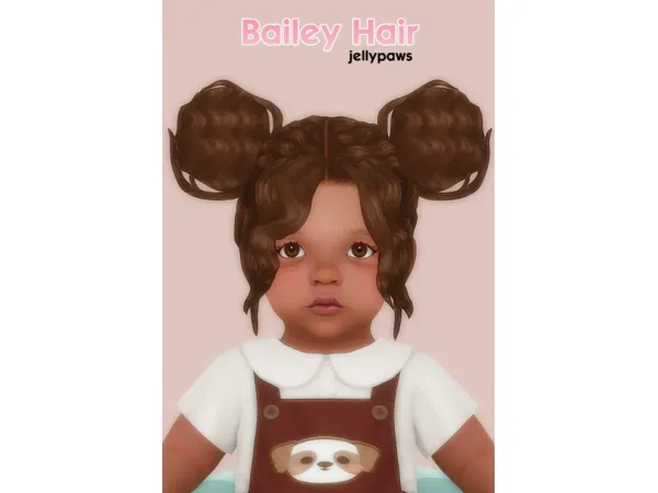 Maxis Match Bailey Hair For Infants by jellypawss - The Sims 4 Custom Content