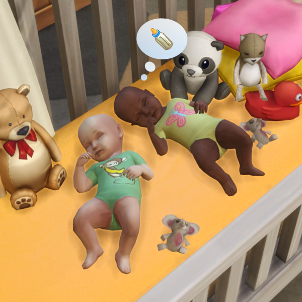 Maxis Match Invisible Bassinet (DEFAULT REPLACEMENT) by simsfinds - The Sims 4 Custom Content