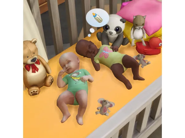 Maxis Match Invisible Bassinet (DEFAULT REPLACEMENT) - The Sims 4 Custom Content