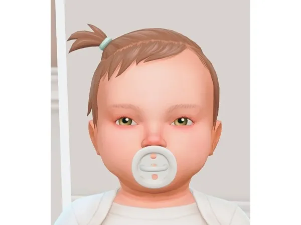 Maxis Match [Scarlett Bulckowisk] BumiBébé Round Pacifier (Infants) - The Sims 4 Custom Content