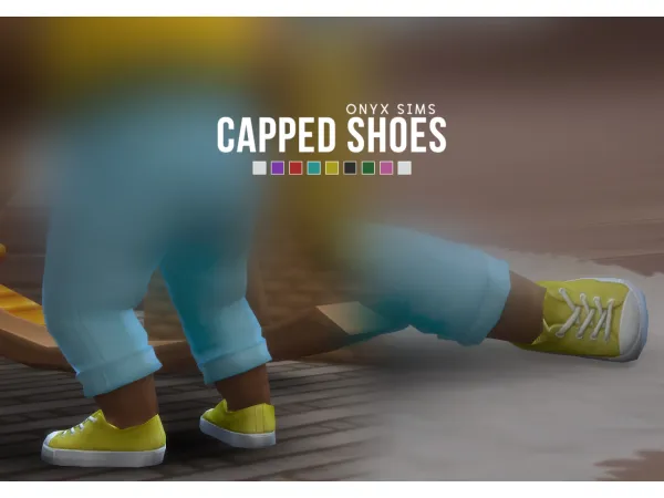 Maxis Match CAPPED SHOES [INFANTS] - The Sims 4 Custom Content