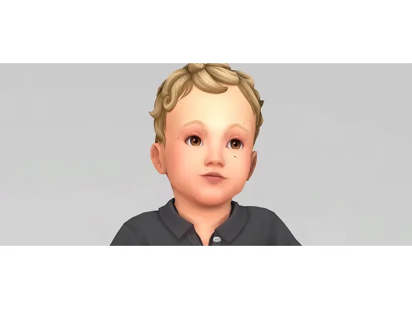 📑 Heihu Winter Blush,Xingzuo Moles, Pixelore Sclera & Simsontherope Realistick Lips - updated for the infants by AdrienPastel