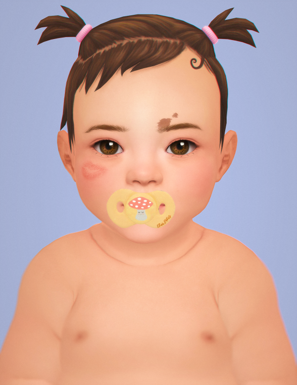 Maxis Match CONTACTS 101 as DEFAULT INFANTS eyebrows 68 71 by simsfinds - The Sims 4 Custom Content