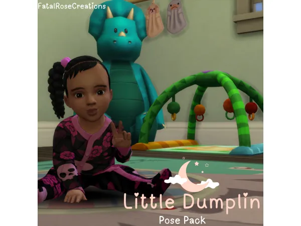 Maxis Match Little Dumplin Pose Pack - The Sims 4 Custom Content