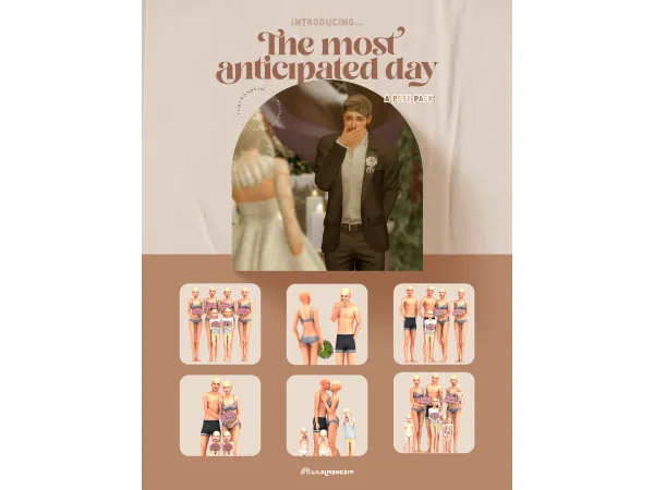 Mix The most anticipated day - The Sims 4 Custom Content