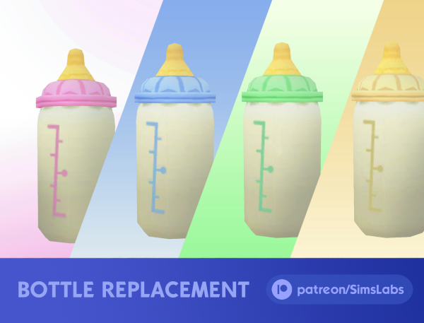 Maxis Match DEFAULT BABY BOTTLE REPLACEMENT by simsfinds - The Sims 4 Custom Content