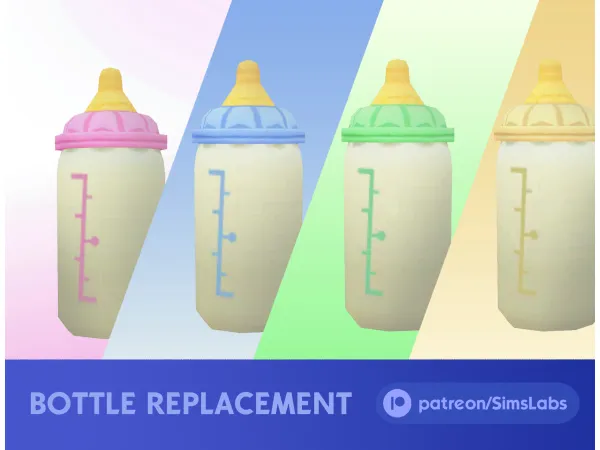 Maxis Match DEFAULT BABY BOTTLE REPLACEMENT by Sims Labs - The Sims 4 Custom Content