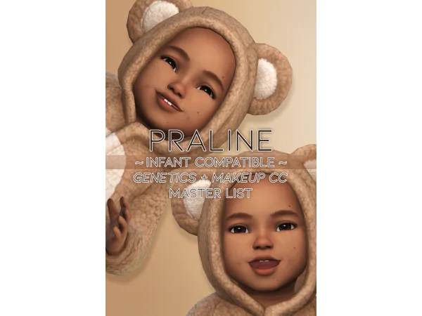 Maxis Match Done with updates for the infants by pralinesims - The Sims 4 Custom Content