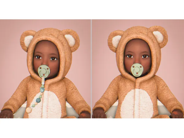 Maxis Match Infant Pacifiers by DDAENG Sims - The Sims 4 Custom Content