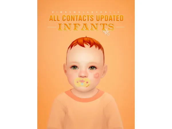 Maxis Match ALL CONTACTS UPDATED FOR INFANTS by sims3melancholic - The Sims 4 Custom Content