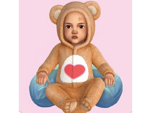 Maxis Match CareBear Onesies by kissyck - The Sims 4 Custom Content