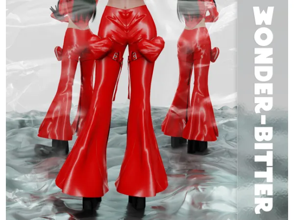 Alpha G0dbody Lowrider Pants - The Sims 4 Custom Content