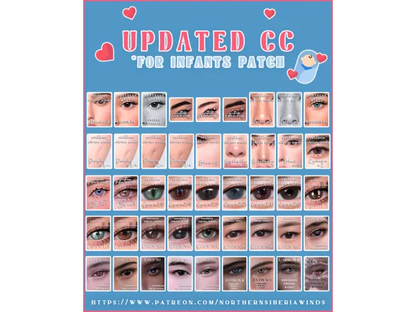 UPDATED CC FOR INFANTS 🐣! by northernsiberiawinds