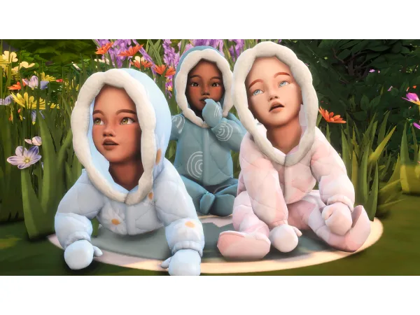 Maxis Match Cold Body Outfit Recolor For Infants by Ellieandra - The Sims 4 Custom Content