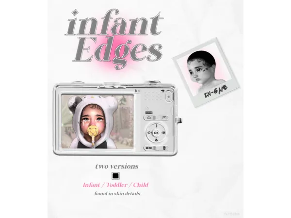 Mix Infant Edges by Dumbabie - The Sims 4 Custom Content
