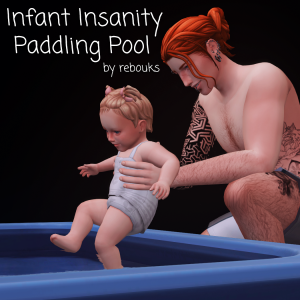 Mix Infant Insanity Paddling Pool by simsfinds - The Sims 4 Custom Content