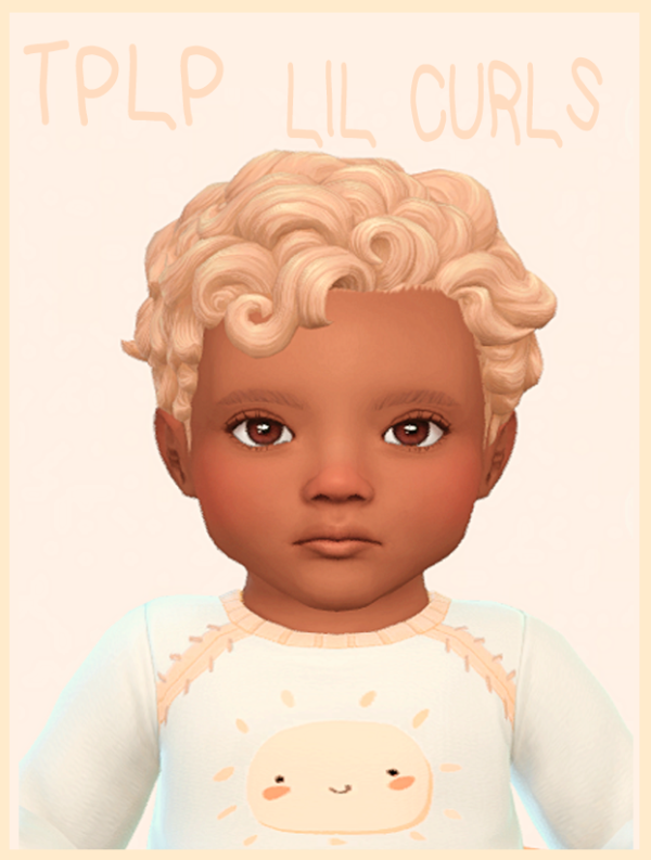 Maxis Match Little Curls by simsfinds - The Sims 4 Custom Content