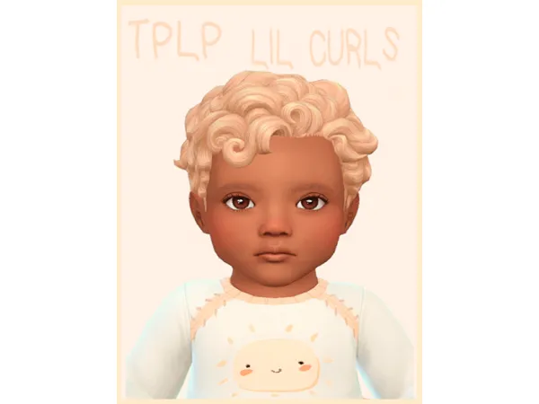 Maxis Match Little Curls by TPLP - The Sims 4 Custom Content
