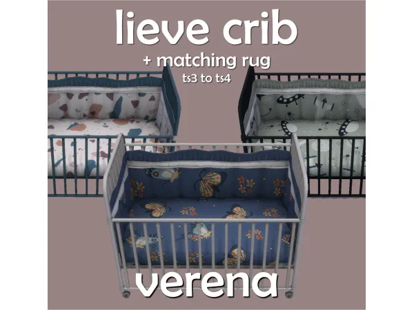 Maxis Match [lieve crib rug] by verena cc - The Sims 4 Custom Content