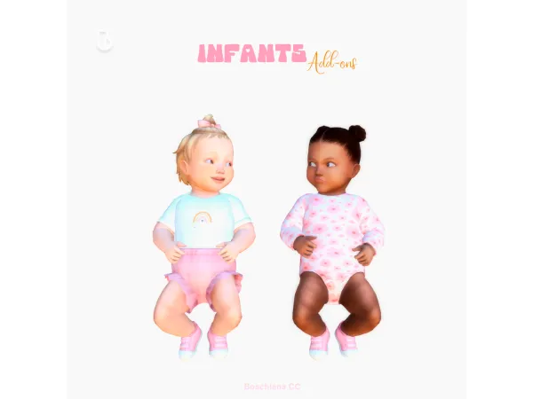 Maxis Match INFANTS ADD ONS - The Sims 4 Custom Content