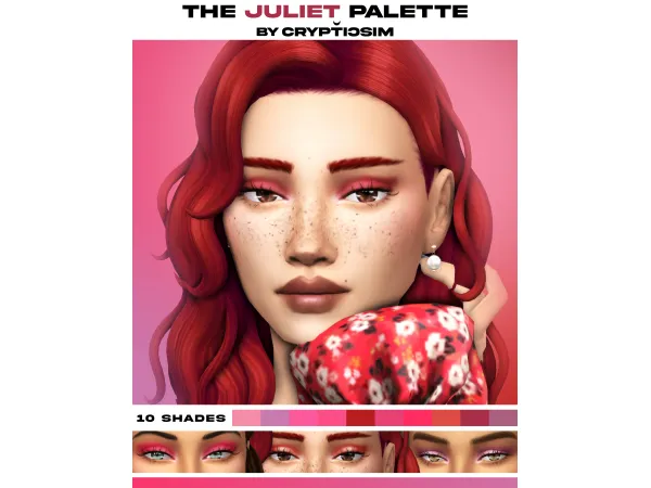 Maxis Match the juliet palette by crypticsim - The Sims 4 Custom Content